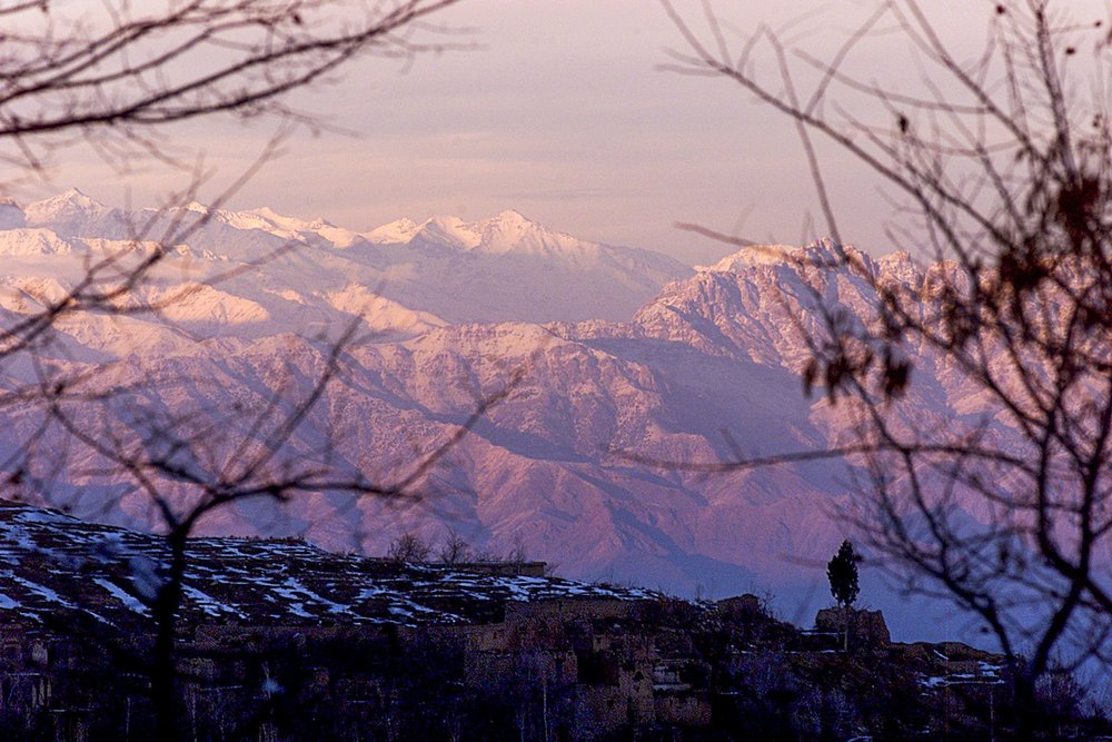 Mountain landscape — from Liu Jin’s war photography archive
